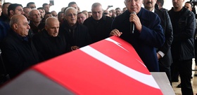 Dündar Ziya Gültekin’e veda Cenazeye Cumhurbaşkanı Erdoğan’ın sözleri damga vurdu