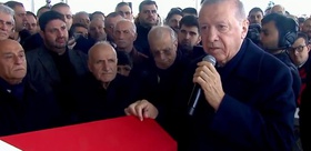 Üsküdar Belediye Başkan Vekiline veda Cenazeye Cumhurbaşkanı Erdoğan’ın sözleri damga vurdu
