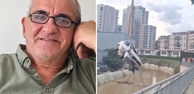Sarıyer’de sel sularına kapılan otomobilde yürek yakan detay Anahtar kontakta, eşyaları araçta ama...