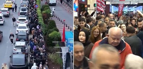İstanbul’da indirim çılgınlığı 60 bin kişi AVM’ye akın etti