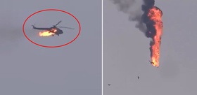 Korkulan oldu Husiler, Suudi Arabistan’ın helikopterini düşürdü