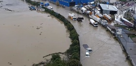İstanbul Pendik’te sel sularının yuttuğu otomobilden acı haber geldi