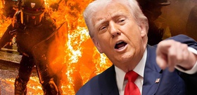 Trump’tan yangın yerine dönen Fransa’ya uyarı: Bir an önce sınırları kapatın