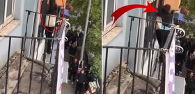 2 erkekle kaldığı otel odasının penceresine çıktı Sonrası korkunç