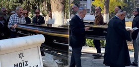 Can Bonomo babasını böyle son yolculuğuna böyle uğurladı