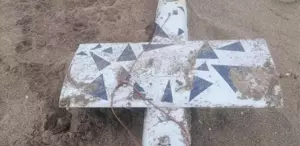 Sakarya'da halk plajında İHA bulundu