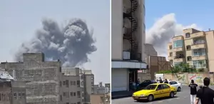 İsrail, Tebriz'e yeni bir saldırı başlattı! Bölgeden dumanlar yükseliyor