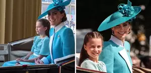Kate Middleton, Trooping the Colour töreninde zerafetiyle göz kamaştırdı