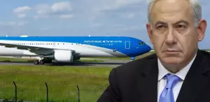  Netanyahu'nun uçağı Yunanistan'da görüntülendi