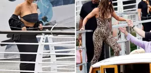 İş insanı Jeff Bezos'un masalsı düğünü başladı! Kardashianlar Venedik'i salladı