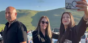 Atatürk Silüeti Damal'da Görüntülendi