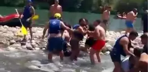 Antalya'da Su Sporları Merkezinde Kavga