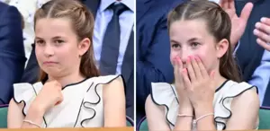 Prenses Charlotte Wimbledon finalinde sempatik hareketleri ile herkesi büyüledi