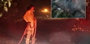 Çanakkale'de orman yangını sürüyor! 5 köy boşaltıldı, çok sayıda ev alevlere teslim oldu