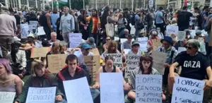 Londra'da Filistin Destek Gösterileri: 466 Gözaltı