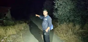 Cinlerin sardığı söylenen köyde sabahladı! Evlere besmele ile girdi