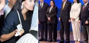 Özlem Çerçioğlu, bir dönem konuşma metnini yırtan Seda Sarıbaş ile aynı karede