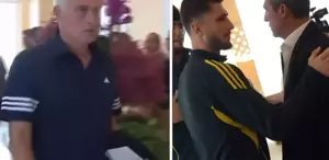 Mourinho’nun Ali Koç’un elini sıkmadığı anlar