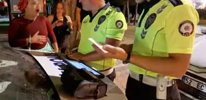 Alkollü yakalandı Ehliyetine el konulunca inanılmaz sözler sarf etti