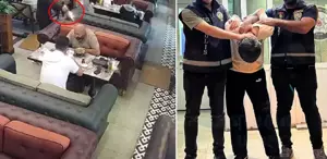 Kulüp başkanını kafede yemek yerken öldüren şüpheli yakalandı