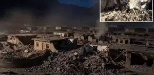6’lık depremin vurduğu Afganistan’dan gelen ilk görüntüler korkunç