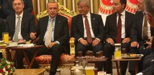 Cumhurbaşkanı Erdoğan, Davutoğlu ve Babacan yıllar sonra yan yana geldi