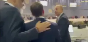 Zirveye damga vuran olay Macron, Arnavutluk Başbakanı’na tokat attı