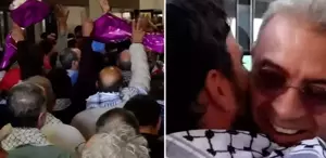 Sumud Filosu aktivistlerine İstanbul’da coşkulu karşılama İşte o anlar
