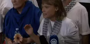 Aktivist Greta Thunberg, Yunanistan’da: Gazze’deki soykırımı durdurmak bize düşüyor