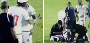 Aylar sonra sahalara dönen futbolcu 1 dakikada kabusu yaşadı