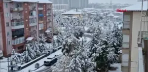 3 il beyaza büründü Kar kalınlığı 26 santimetre