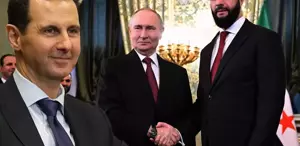 Şara, Putin’le görüşürken Esad bakın ne yaptı