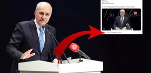 Kurtulmuş kürsüden Kürtçe çağrı yaptı, aynı mesaj TBMM hesabından da paylaşıldı