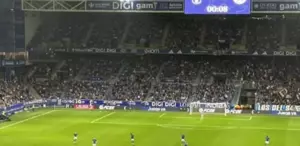Futbolda yeni kriz Dev maçta şok protesto