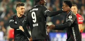 Beşiktaş zorlu Konyaspor deplasmanında 2 golle zafere ulaştı