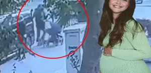Ünlü oyuncu İrem Helvacıoğlu’nun bebeğiyle ölümden döndüğü an kamerada
