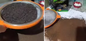 Marketten aldığı çayı eleyen vatandaş isyan etti: Bize çamur çiriyorlar