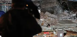 Balıkesir depremindeki yıkımın boyutu İşte bölgeden ilk görüntüler