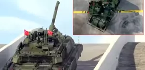 İlk kez test sürüşüne çıktı: İşte TSK’nın çelik yumruğu Altay tankı