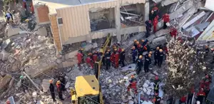 Çöken binada enkaz altında kalan 5 kişinin kimlikleri belli oldu