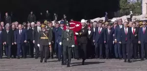 Türkiye Cumhuriyeti 102 yaşında Cumhurbaşkanı Erdoğan ve devlet erkanı Anıtkabir’i ziyaret ediyor