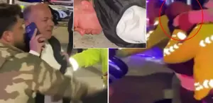 Polisi dövmeye çalışan şahsın sonu: Gardaş tamam