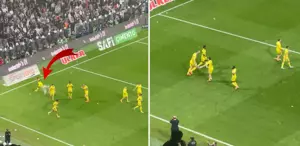 Dorgeles Nene’den maça damga vuran hareket