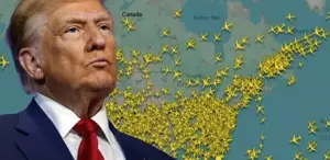 ABD hava sahası her an kapanabilir İşte kaosun görüntüsü