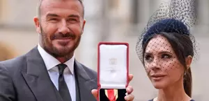 David Beckham’a şövalye ünvanı verildi