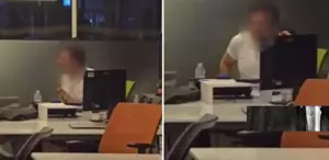 BEIN Sports’a yapılan silahlı baskından ilk görüntü