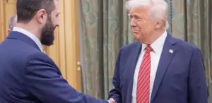 Beyaz Saray’da bir ilk Donald Trump ile Suriye lideri Şara bir araya geldi