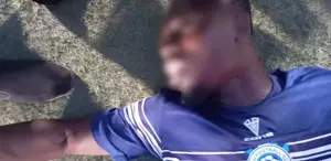 Ülke şokta Taraftar futbolcunun boğazını kesti