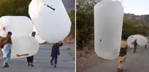 Çaresizlik neler yaptırıyor Naylon torbalara doldurup evlerinde kullanıyorlar