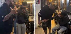 Beyoğlu’nda oyuncu Bahadır Ünlü hırsızlık yaptığı iddiasıyla çalışanını beyzbol sopasıyla darbetti